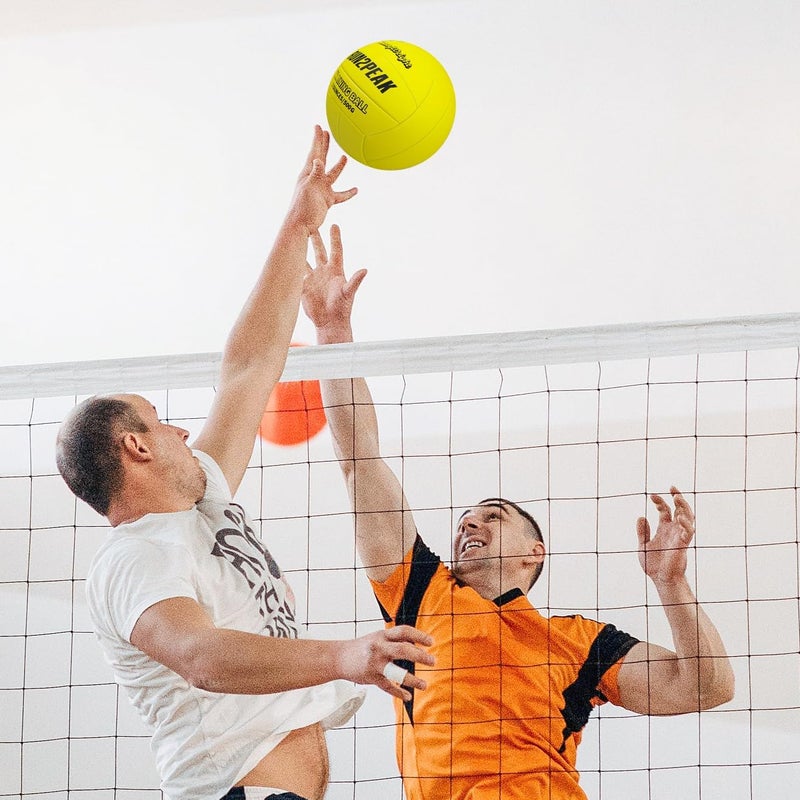 RUN2PEAK Heavy Weight Volleyball Ball Official Size 5 Setter Training Volleyballs PU Practice Volley Balls for Indoor Rebounder Equipment Setters Weighted Volleyball Setting Trainer - Image 5